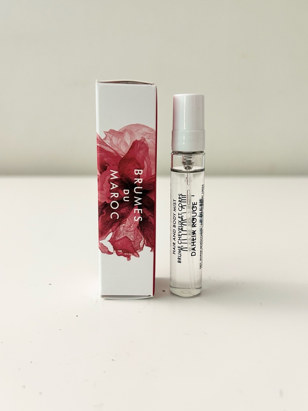 🌸MOROCCAN OIL Dahlia Rouge Hair & Body Fragrance Mist Spray Deluxe Mini 5 mL